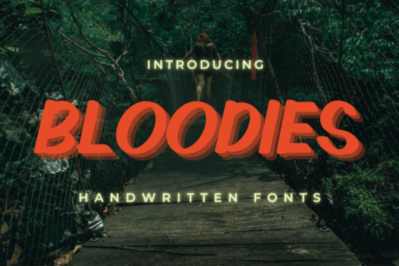 A Designer’s Look at Bloodies: A Trendy Freebie Font
