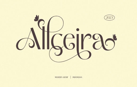 Allceira: An Elegant & Bold Display Font for Makers