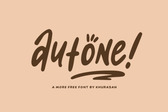 Autone: A Modern Display Font for Editorial Elegance