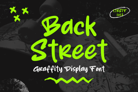 Backstreet Font: Urban Display Typeface for Scroll-Stopping Campaigns