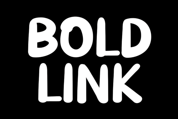 Bold Link Font: A Handwritten Display Typeface for Creative Brands