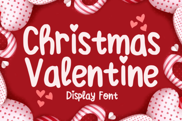 Christmas Valentine Font: A Playful Display Typeface for Casual Branding