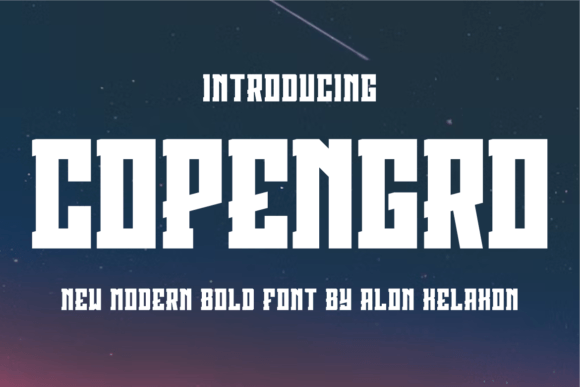 Copengro Font for Bold Brand Identity