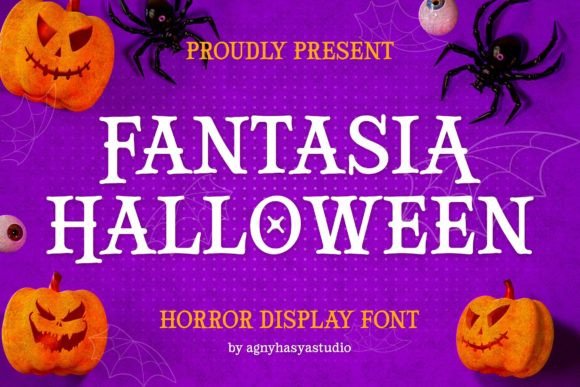 Fantasia Halloween Font for Spooky Season Campaigns