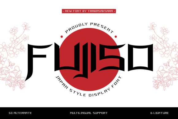 Fujiso Font: Elegant Display Fonts for Handmade Brands