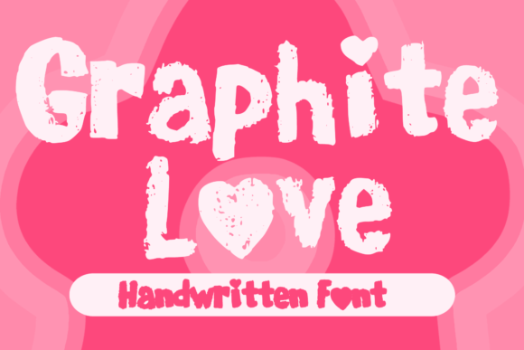 Graphite Love Chalky Handwritten Font for Marketing