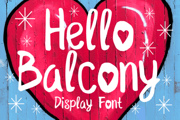 Hello Balcony: A Handmade Paint Font for Scroll-Stopping Brand Content
