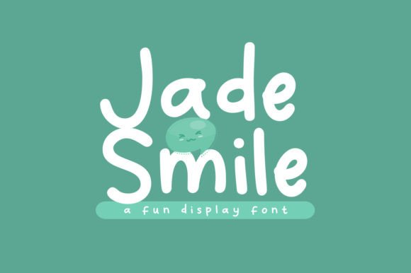 Jade Smile Display Font for Playful Branding