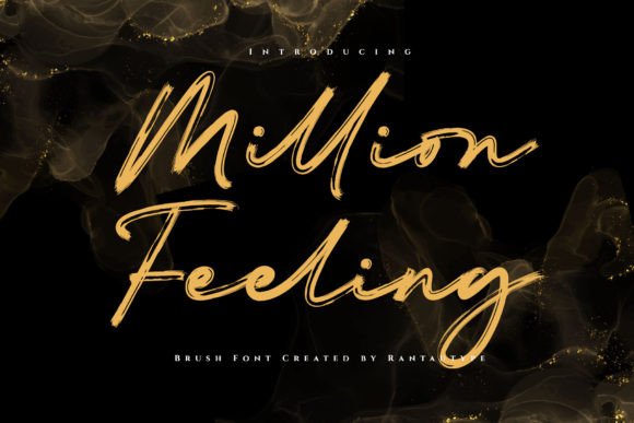 Million Feeling: A Modern Script Display Font Worth Downloading
