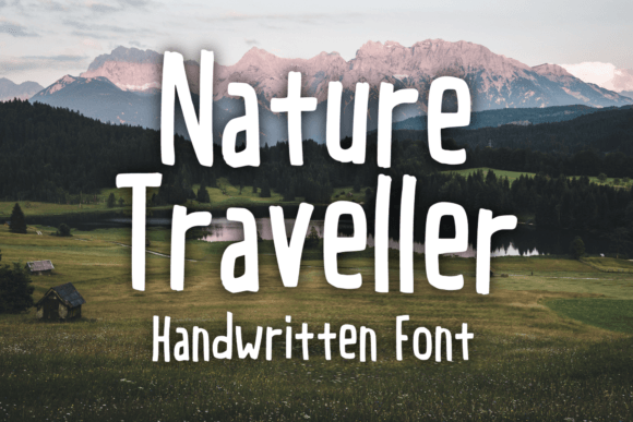 Nature Traveller Display Font for Playful Brand Campaigns