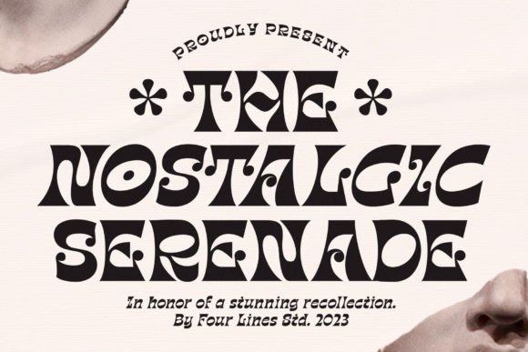 Nostalgic Serenade: A Display Font That Makes Celebration Instantly Readable