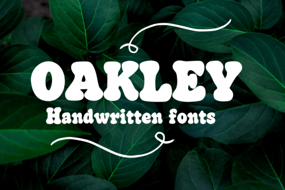 Oakley Handwritten Font for Authentic Branding