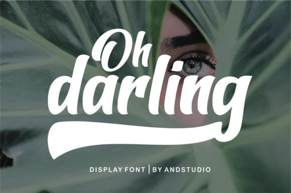 Oh Darling Font for Bold Branding & Social Campaigns
