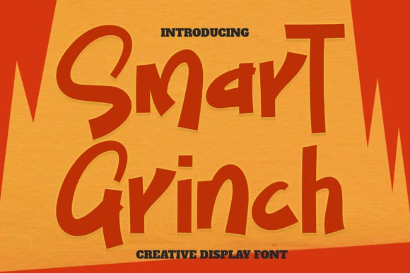 Smart Grinch: A Cheerful Display Font for Playful Digital Brands
