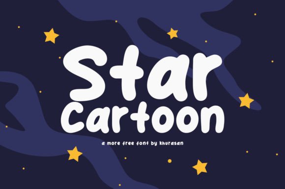 Star Cartoon Font: A Modern Display Typeface for Editorial Charm