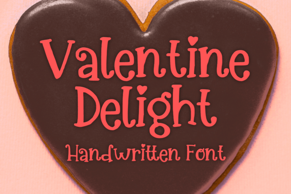 Valentine Delight Font for Handmade Valentine’s Day Crafts